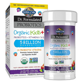 Garden of Life Probiotic Chewable Dr. Formulated Organic Kids+ Supplement, Shelf Stable for Kids - 30 Count
