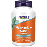Now Foods Magnesium Capsules 400 mg - 180 Capsules