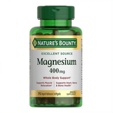 Nature's Bounty Magnesium 400 mg, 75 Softgels
