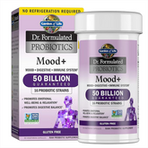 Garden of Life Probiotic and Mood Supplement - Dr. Formulated Mood+ for Digestive and Gut Health, Shelf Stable, 60 Capsules