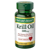 Nature's Bounty Krill Oil 500 mg 30 Rapid Release Softgels