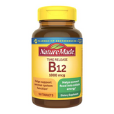 Nature Made Vitamin B12 1000 mcg, Dietary Supplement For Energy Metabolism Support, 160 Time Release Tablets, 160 Day Supply