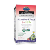 Garden of Life, Dr. Formulated Brain Health, Attention & Focus for Kids, Tasty Organic Watermelon Berry Flavor, 60 Yummy Chewables
