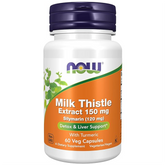 Now Foods Silymarin Milk Thistle Extract, 150 mg, 60 Veg Capsules