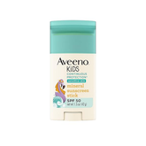 Aveeno Kids Continuous Protection Mineral Sunscreen Stick Spf 50 For All Skins, 42G