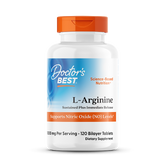 Doctor's Best L-Arginine 1000mg 120ct - front of bottle