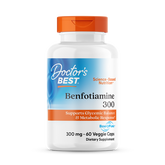 Doctor's Best Benfotiamine 300mg 60ct - front of bottle
