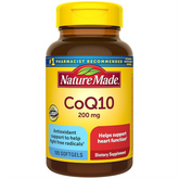 Nature Made CoQ10 200mg, Dietary Supplement for Heart Health Support, 105 Softgels, 105 Day Supply