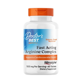 Doctor's Best Fast Acting Arginine Complex 1500mg, 60 Tablets