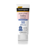 Neutrogena Pure and face baby sunscreen spf 50 tube 3 oz