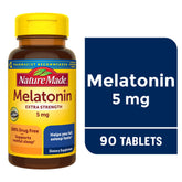 Nature Made Melatonin 5mg 90ct - front of bottle
