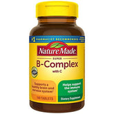 Nature Made B Complex with Vitamin C 140ct - front of bottle