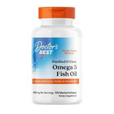 Doctor's Best Omega-3 Fish Oil 1000mg, 120 Marine Softgels