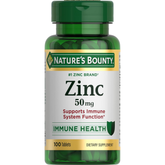 Nature Bounty Zinc 50mg, 100 Tablets