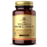 Solgar Vitamin A 1500mcg, 100 Tablets