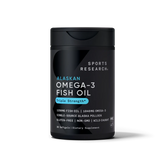 Sports Research Omega-3 Fish Oil 1250mg 30 Softgels - front of bottle