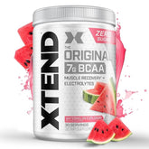Xtend Scivation Bcaas Powder For Adults (Pre-Workout, 7G Bcaas, 0G Carbs,Sugar & Calories, 3.5 Leucine, 2.5G L-Glutamine, 1G Citrulline Malate) - 402Gm, 30 Servings (Watermelon)