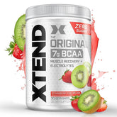 Scivation Xtend Bcaas Powder(Pre-Workout, 7G Bcaas, 0G Carbs,Sugar & Calories, 3.5 Leucine, 2.5G L-Glutamine, 1G Citrulline Malate) - 420 G, 30 Servings (Strawberry Kiwi)