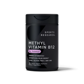 Sports Research Methyl B12 5000mcg 120 Capsules - front of bottle
