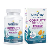 Nordic Naturals Complete Omega Junior | 283 Mg Omega 3 Fish Oil For Kids | EPA & DHA Supplement With Gla, Oa | Fish Oil Omega 3 6 9 Dietary Supplement | Fish Oil Lemon Flavour | 90 Softgel (Mini)