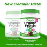 Orgain - Organic Protein Plant-Based Powder Creamy Chocolate Fudge 462 grams