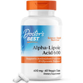 Doctor's BEST Alpha-Lipoic Acid 600 Mg 60 Veggie Caps