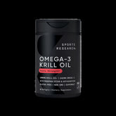 Sports Research Omega-3 Krill Oil 1000mg, 30 Softgels