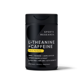 Sports Research L-Theanine + Caffeine 60ct - front of bottle