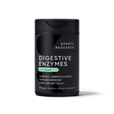 Sports Research Digestive Enzymes 90 Capsules - front of bottle