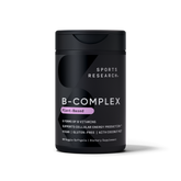Sports Research Vitamin B Complex 60 Softgels - front of bottle