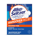 Alka-Seltzer Hangover Relief Orange Fizz 20ct - front of box
