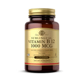 Solgar Sublingual Vitamin B12 1000mcg 250 Nuggets - front of bottle