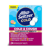 Alka-Seltzer Plus Severe Cold & Cough Citrus 24ct - front of box