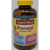 Nature Made Prenatal with Folic Acid + DHA 150ct - front of bottle