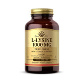 Solgar L-Lysine 1000mg 100ct - front of bottle