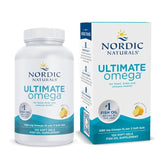 Nordic Naturals Ultimate Omega 3 Softgels | Omega 3 1280 Mg EPA & DHA Supplement For Men & Women | High-Potency Omega 3 Supplement | Lemon| Fish Oil 120 Softgels,2 count,120 capsules