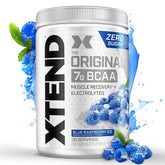 Xtend Bcaas Powder For Adults(Pre-Workout, 7G Bcaas, 0G Carbs,Sugar & Calories, 3.5 Leucine, 2.5G L-Glutamine, 1G Citrulline Malate) - 402 Gm, 30 Servings (Blue Raspberry)