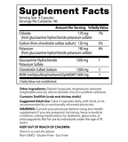 Doctor's Best Glucosamine Chondroitin MSM 360ct - side panel