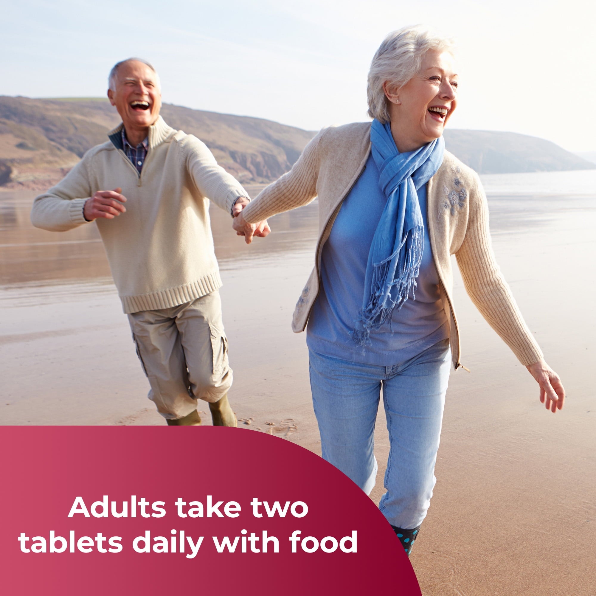 One A Day Proactive 65 Plus 150ct - tablet closeup