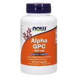 Now Foods, Alpha GPC, 300 mg, 60 Vcaps
