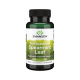 Swanson Spearmint Leaf (Mentha Spicata) - Full Spectrum Herbal Supplement Supporting Digestive Health & Mild Stomach Issues - Natural Formula Supporting Health & Wellness - (60 Capsules, 400mg Each)