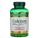 Nature Bounty Calcium with Vitamin D-3 120 TABLETS (Pack of 1)