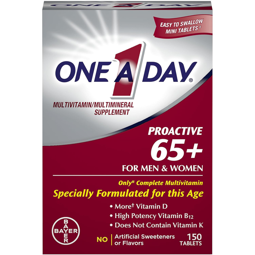 One A Day Proactive 65+ For Women & Men, 150 Tabs