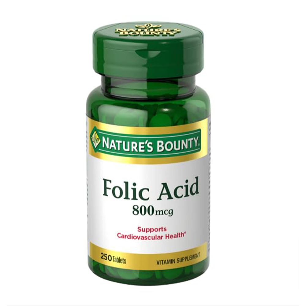 NATURE BOUNTY folic acid 250 tabs