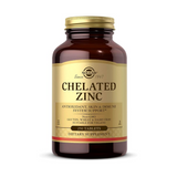 Solgar Chelated Zinc, 250 Tablets - Zinc for Healthy Skin - Supports Cell Growth & DNA Formation - Exerts Antioxidant Activity - Supports A Healthy Immune System - Non GMO, Vegan - 250 Servings