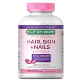 Nature Bounty Hair, Skin & Nails Extra Strenght - 250 Liquid Softgels