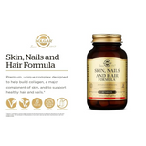 Solgar Skin, Nails & Hair, Advanced MSM Formula, 60 Tablets - Supports Collagen for Hair, Nail and Skin Health - Provides Zinc, Vitamin C & Copper - Non GMO, Vegan, Gluten & Dairy Free - 30 Servings