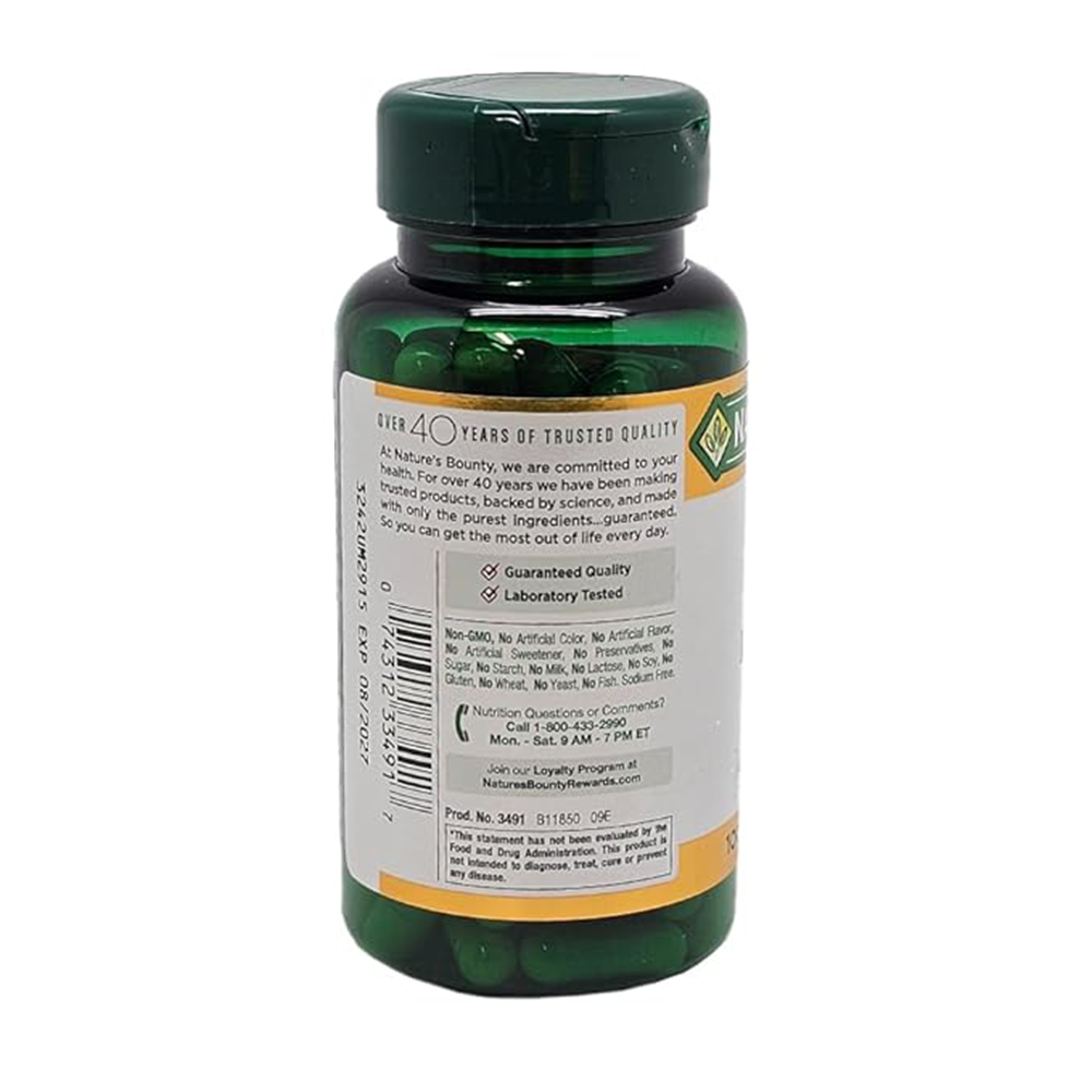 Nature Bounty Milk Thistle 175mg, 100 Capsules