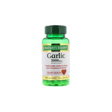 Nature's Bounty Garlic Tablets, Heart Health, 2000 Mg, Order Free Coated Tablets, 120 Ct
