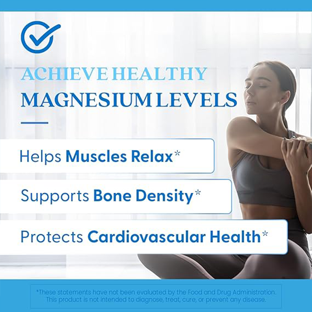 Doctor's Best High Absorption Magnesium Glycinate Lysinate, 100% Chelated, Non-GMO, Vegan, Gluten & Soy Free, 200 mg, 240 Count